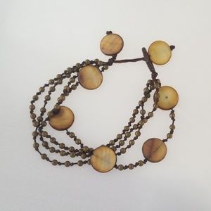 Boho beaded bracelet